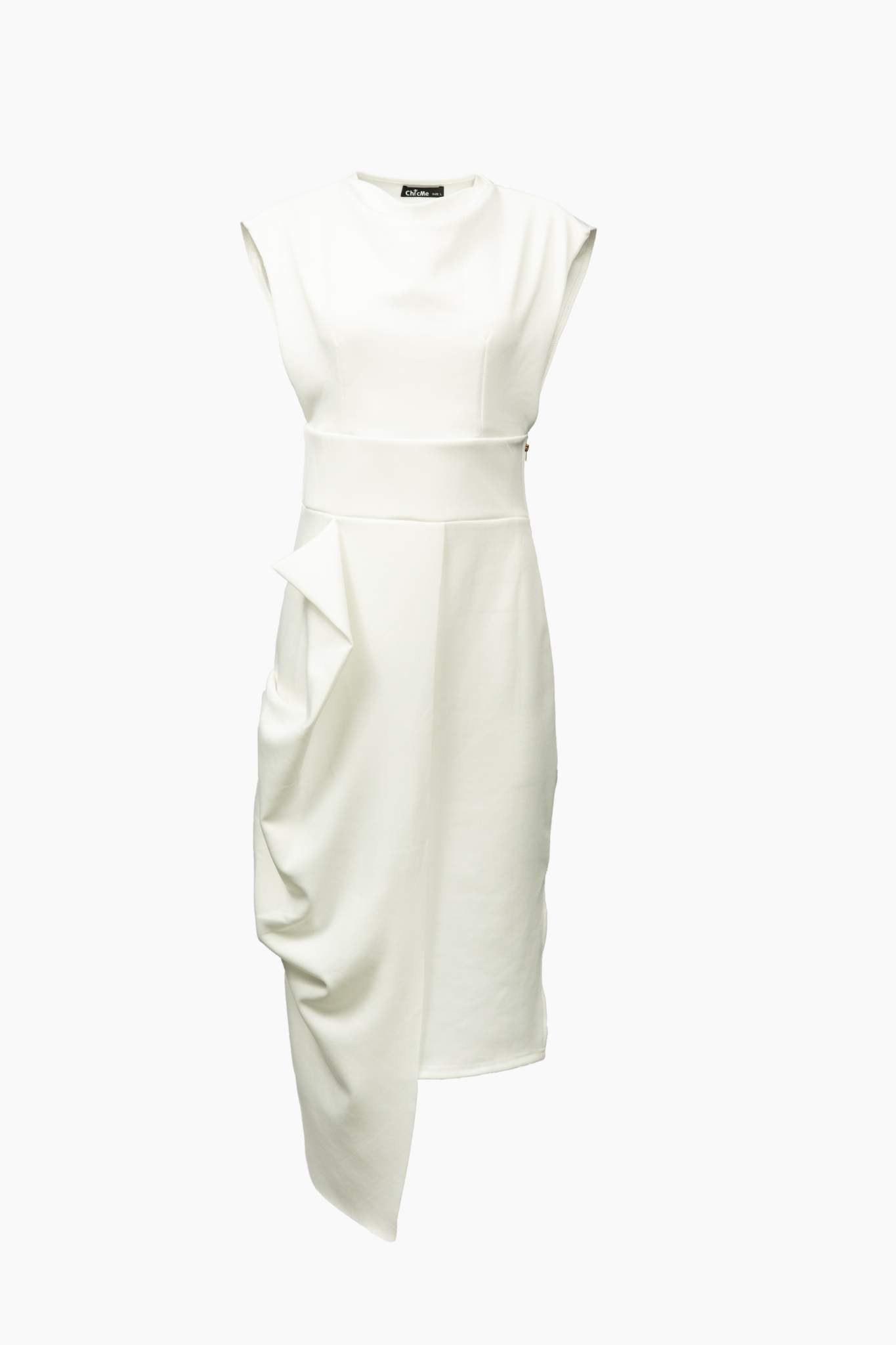 White Sleeveless Dress