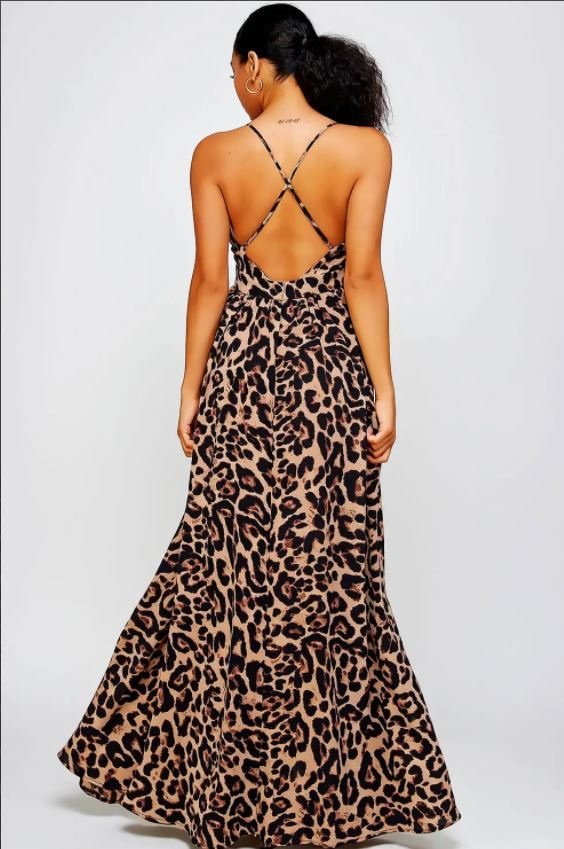 Leopard Maxi Dress