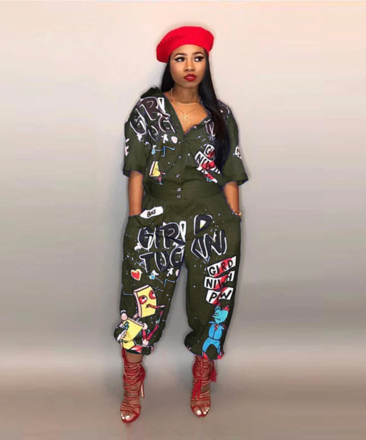 Graffiti Jumpsuit