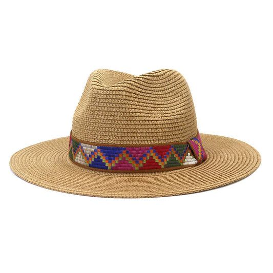 Straw Hat Spring Summer Outdoor Beach Hat